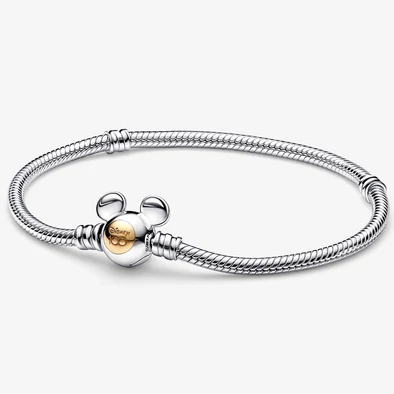 Pandora Disney 100. évfordulós bicolor karkötő - 592514C00-19 Pandora Disney 100. évfordulós bicolor karkötő - 592514C00-19