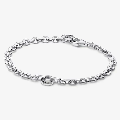 Pandora Signature Pavé ezüst karlánc - 592777C01-16 Pandora Signature Pavé ezüst karlánc - 592777C01-16