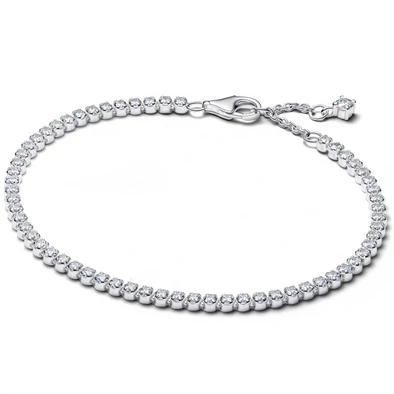 Pandora ezüst cirkónia köves tenisz karkötő - 593927C01-16 Pandora ezüst cirkónia köves tenisz karkötő - 593927C01-16