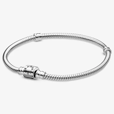 Pandora hengerkapcsos kígyólánc karkötő - 598816C00-19