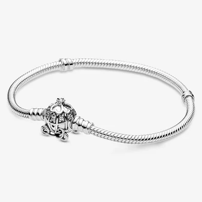 Pandora Disney Hamupipőke tökhintó kapcsos karkötő - 599190C01-16