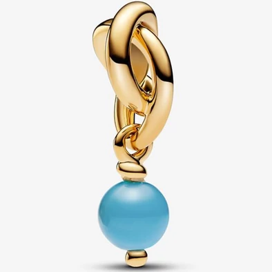 Pandora türkizkék örökkévalóság kör függő - 763462C12