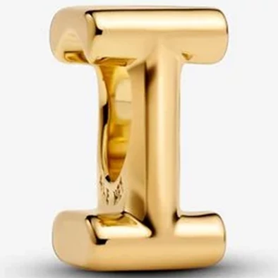 Pandora arany "I" betű charm - 763955C00