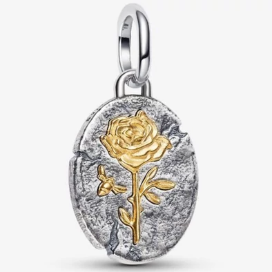 Pandora arany rózsa medál charm - 764087C00