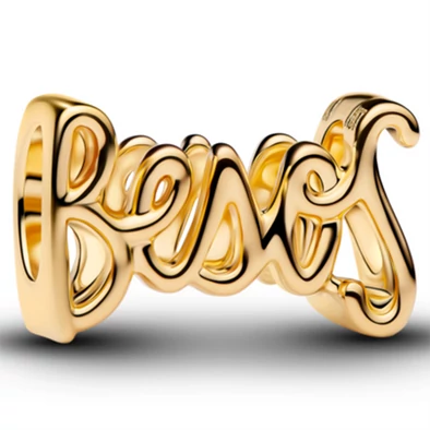 Pandora aranyozott "Besos" charm  - 764422C00