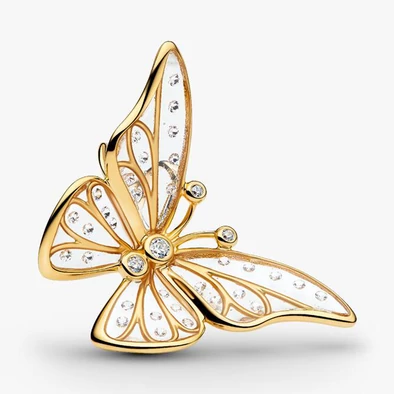Pandora aranyozott pillangó medál - 764487C01