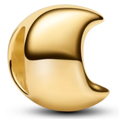 Pandora aranyozott hold mini charm  - 764516C00