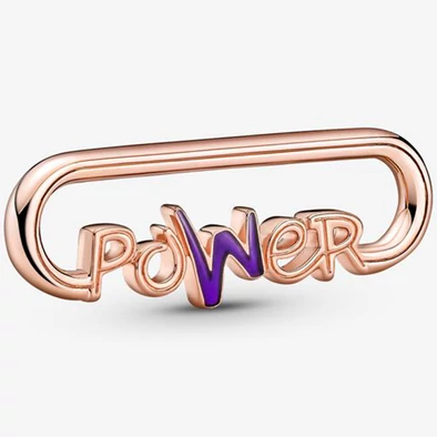 Pandora ME "Power" feliratú láncszem - 780766C01