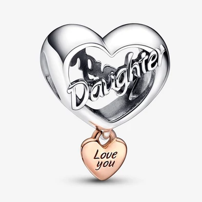 Pandora love you daughter charm - 782327C00