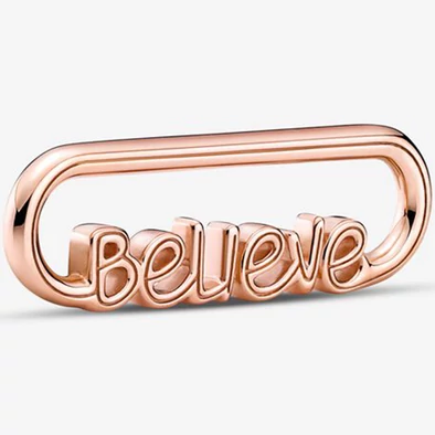 Pandora ME Believe feliratú láncszem - 789667C00