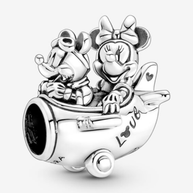 Pandora Disney Mickey egér és Minnie egér repülő charm - 790108C00