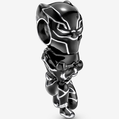Pandora Marvel Bosszúállók Fekete Párduc charm - 790783C01