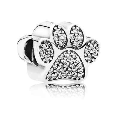 Pandora mancsnyom charm - 791714CZ