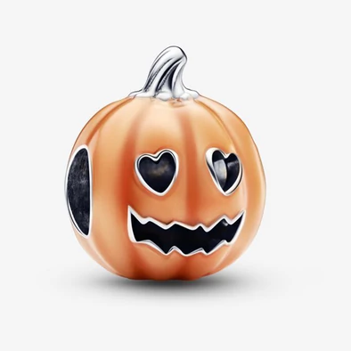 Pandora sötétben világító Helloween tök charm - 792291C01