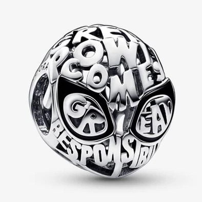 Pandora Marvel Pókember maszk charm - 792351C01