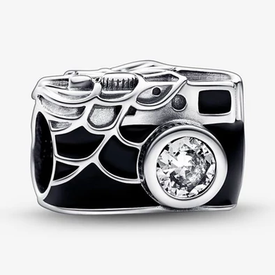 Pandora Marvel Pókember fényképezőgép charm - 792352C01