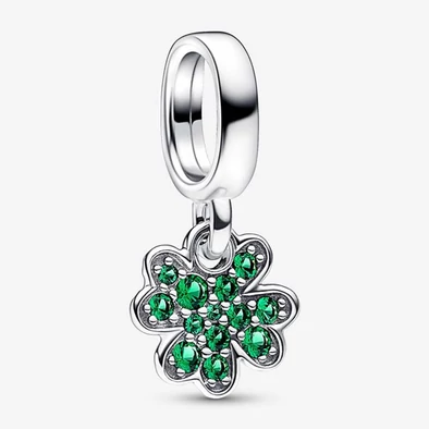 Pandora zöld négylevelű lóhere függő - 792751C01