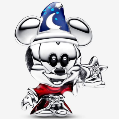 Pandora Disney Mickey, a varázsló  charm - 792954C01