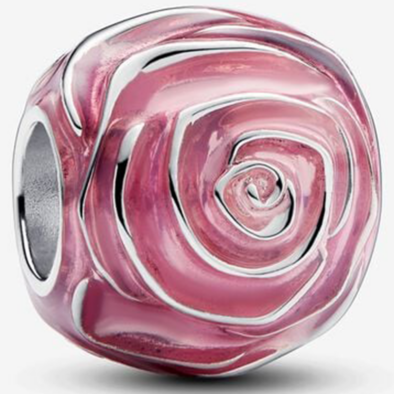 Pandora pink virágzó rózsa charm - 793212C01