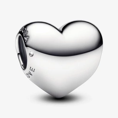 Pandora légy szeretet gravírozható ezüst szív charm - 793439C00