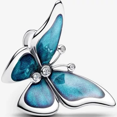 Pandora nagy méretű pillangó charm - 793747C01