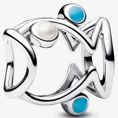 Pandora áttört hal charm - 793819C01