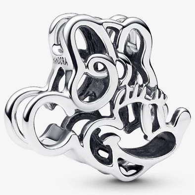 Pandora Disney Minnie egér áttört ezüst charm - 793908C00