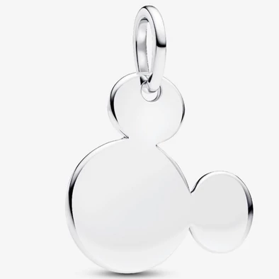 Pandora Disney Mickey egér gravírozható függő charm - 793994C00