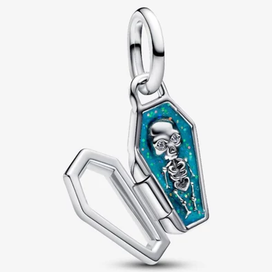 Pandora Nyitható foszforeszkáló koporsó charm - 794058C01