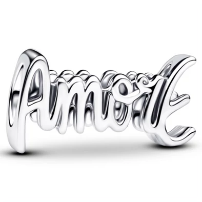 Pandora "AMORE" ezüst charm  - 794434C00