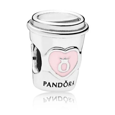 Pandora kávé elvitelre charm - 797185EN160