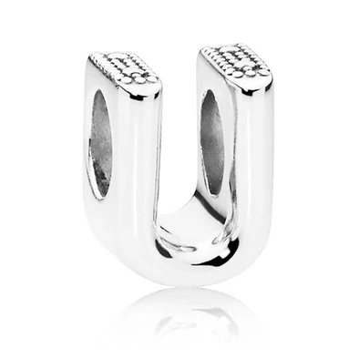 Pandora "U" betű charm - 797475