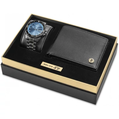 Police óra + pénztárca szett - PEWJH0030301-SETA
