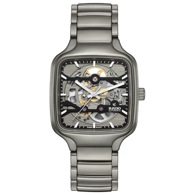 Rado unisex óra - R27196152 - True Square Automatic Skeleton