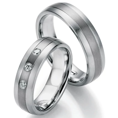 Collection Ruesch nemesacél & titán karikagyűrű - 68-06030-060WW