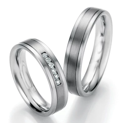 Collection Ruesch nemesacél & titán karikagyűrű - 68-06060-050WW