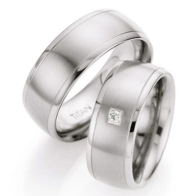 Collection Ruesch titán karikagyűrű - 77-07120-080W