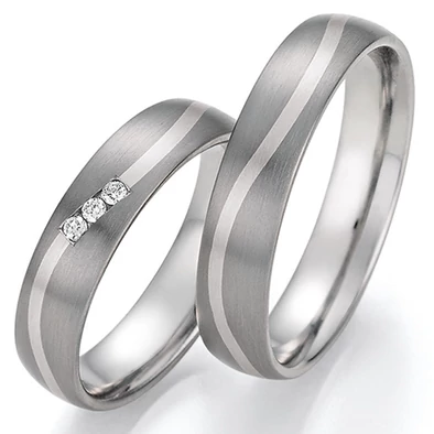 Collection Ruesch titán & arany karikagyűrű - 78-10010-050WW