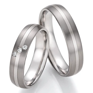 Collection Ruesch titán & arany karikagyűrű - 78-10150-050WW