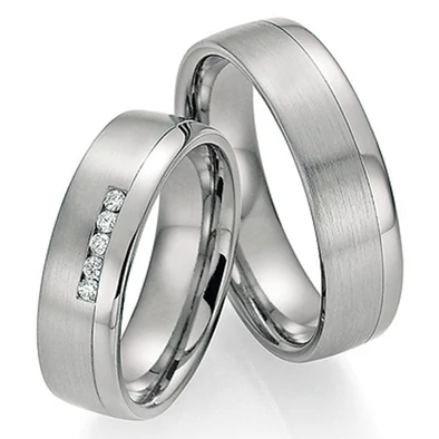 Collection Ruesch titán & platina karikagyűrű - 86-10050-060WW