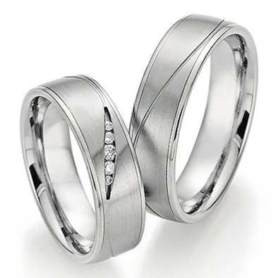 Collection Ruesch titán & platina karikagyűrű - 86-10130-060WW