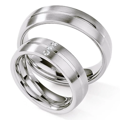 Collection Ruesch nemesacél karikagyűrű - 88-01250-060W