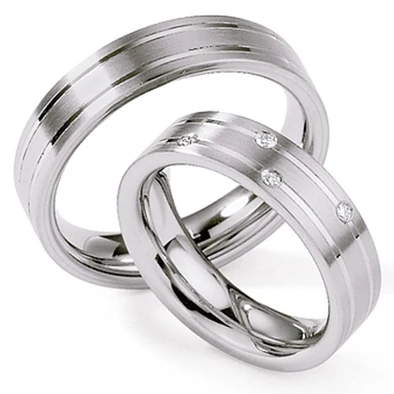 Collection Ruesch nemesacél karikagyűrű - 88-01260-055W