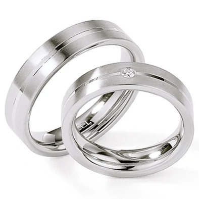 Collection Ruesch nemesacél karikagyűrű - 88-01280-055W