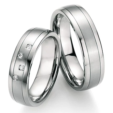 Collection Ruesch nemesacél karikagyűrű - 88-20010-060W