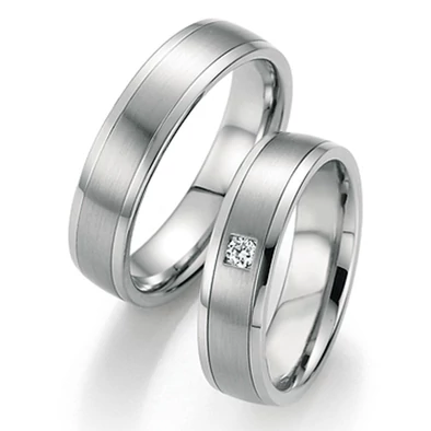 Collection Ruesch nemesacél karikagyűrű - 88-20030-055W