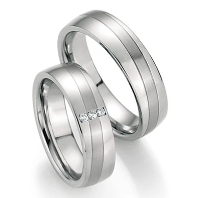 Collection Ruesch nemesacél karikagyűrű - 88-20050-060W