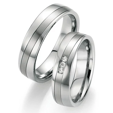 Collection Ruesch nemesacél karikagyűrű - 88-20090-055W