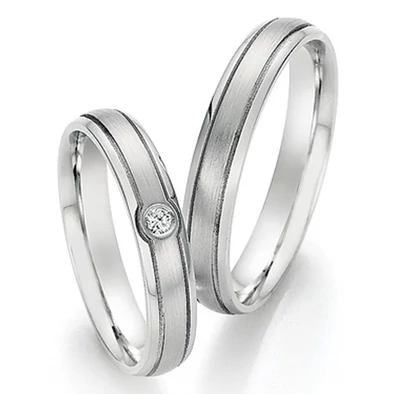 Collection Ruesch nemesacél karikagyűrű - 88-22010-040W