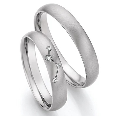 Collection Ruesch nemesacél karikagyűrű - 88-23010-040W